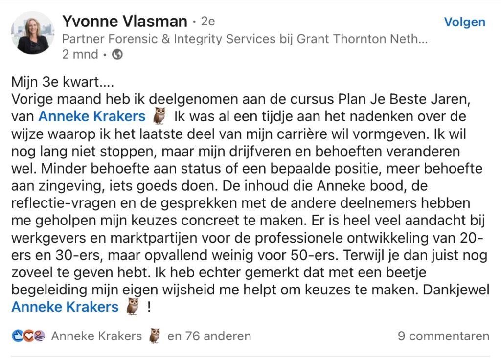 review Yvonne Vlasman